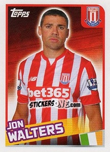 Sticker Jon Walters - Premier League Inglese 2015-2016 - Topps