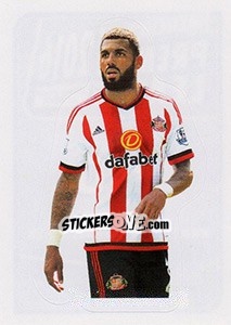 Figurina Yann M'Vila - Premier League Inglese 2015-2016 - Topps