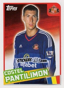 Sticker Costel Pantilimon - Premier League Inglese 2015-2016 - Topps