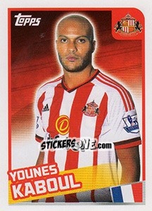 Sticker Younes Kaboul - Premier League Inglese 2015-2016 - Topps