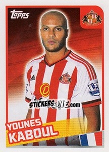 Cromo Younes Kaboul - Premier League Inglese 2015-2016 - Topps