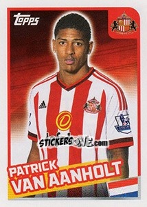 Sticker Patrick van Aanholt - Premier League Inglese 2015-2016 - Topps