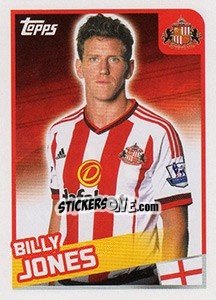 Sticker Billy Jones - Premier League Inglese 2015-2016 - Topps