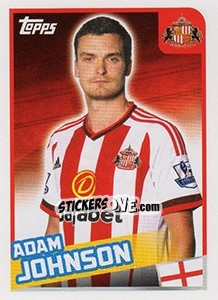 Sticker Adam Johnson - Premier League Inglese 2015-2016 - Topps