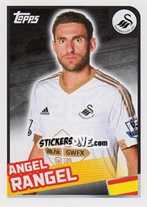 Cromo Angel Rangel - Premier League Inglese 2015-2016 - Topps