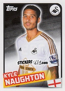 Sticker Kyle Naughton - Premier League Inglese 2015-2016 - Topps