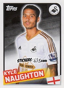 Cromo Kyle Naughton - Premier League Inglese 2015-2016 - Topps