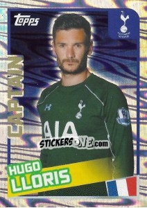 Sticker Hugo Lloris - Premier League Inglese 2015-2016 n. 417 - Topps