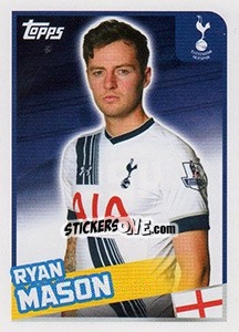 Sticker Ryan Mason - Premier League Inglese 2015-2016 - Topps