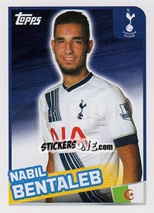 Cromo Nabil Bentaleb - Premier League Inglese 2015-2016 - Topps