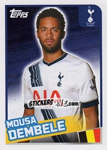 Sticker Mousa Dembele - Premier League Inglese 2015-2016 n. 430 - Topps