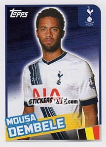 Cromo Mousa Dembele - Premier League Inglese 2015-2016 - Topps