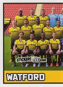 Figurina Team Photo - Premier League Inglese 2015-2016 - Topps