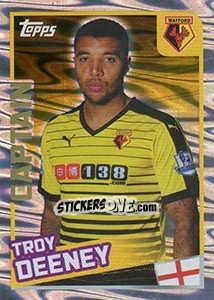 Sticker Troy Deeney - Premier League Inglese 2015-2016 - Topps