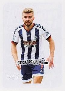 Figurina James Morrison - Premier League Inglese 2015-2016 - Topps