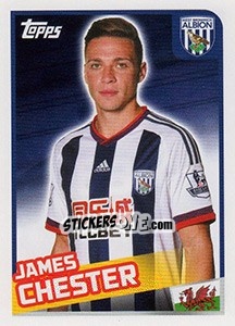Sticker James Chester - Premier League Inglese 2015-2016 - Topps