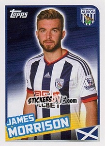 Sticker James Morrison - Premier League Inglese 2015-2016 - Topps
