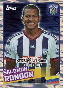Sticker Salomon Rondon - Premier League Inglese 2015-2016 - Topps