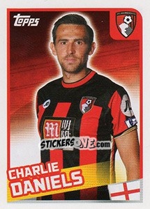 Sticker Charlie Daniels - Premier League Inglese 2015-2016 - Topps