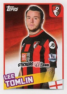 Sticker Lee Tomlin - Premier League Inglese 2015-2016 - Topps