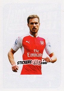 Sticker Aaron Ramsey - Premier League Inglese 2015-2016 n. 30 - Topps