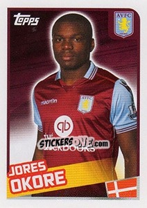 Sticker Jores Okore - Premier League Inglese 2015-2016 - Topps