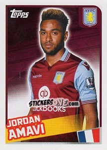 Cromo Jordan Amavi - Premier League Inglese 2015-2016 - Topps