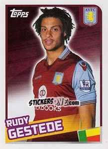 Sticker Rudy Gestede - Premier League Inglese 2015-2016 - Topps
