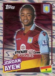 Sticker Jordan Ayew - Premier League Inglese 2015-2016 n. 71 - Topps
