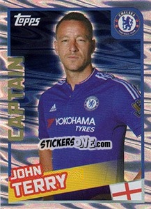 Sticker John Terry - Premier League Inglese 2015-2016 - Topps