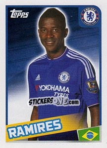 Figurina Ramires - Premier League Inglese 2015-2016 - Topps