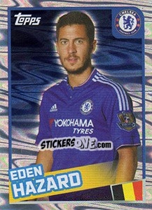 Sticker Eden Hazard - Premier League Inglese 2015-2016 - Topps