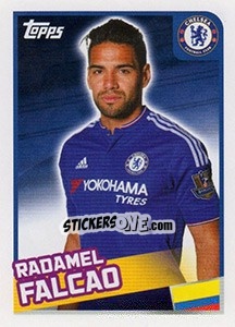 Sticker Radamel Falcao - Premier League Inglese 2015-2016 n. 94 - Topps