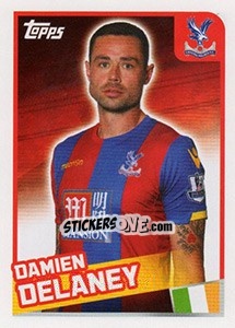Cromo Damien Delaney - Premier League Inglese 2015-2016 - Topps