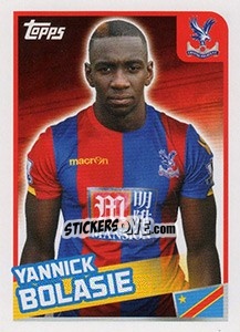 Cromo Yannick Bolasie - Premier League Inglese 2015-2016 - Topps