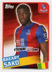 Sticker Bakary Sako - Premier League Inglese 2015-2016 - Topps
