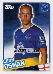 Cromo Leon Osman - Premier League Inglese 2015-2016 - Topps