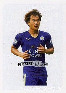 Sticker Shinji Okazaki - Premier League Inglese 2015-2016 - Topps