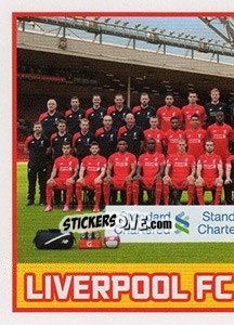 Figurina Team Photo - Premier League Inglese 2015-2016 - Topps