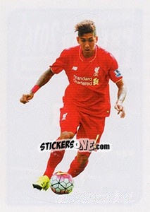 Sticker Roberto Firmino - Premier League Inglese 2015-2016 n. 168 - Topps