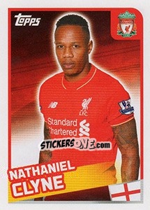Sticker Nathaniel Clyne - Premier League Inglese 2015-2016 - Topps