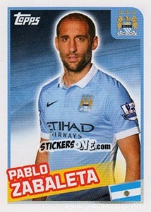 Sticker Pablo Zabaleta