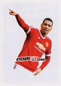 Sticker Chris Smalling - Premier League Inglese 2015-2016 n. 215 - Topps