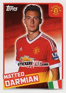 Sticker Matteo Darmian - Premier League Inglese 2015-2016 - Topps