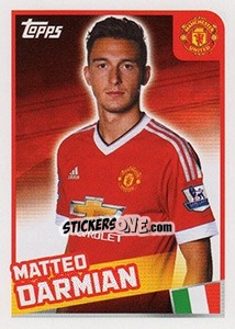 Figurina Matteo Darmian - Premier League Inglese 2015-2016 - Topps