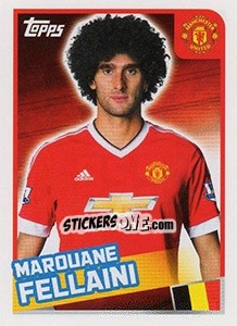 Sticker Marouane Fellaini - Premier League Inglese 2015-2016 n. 228 - Topps