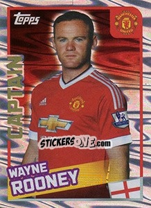 Sticker Wayne Rooney - Premier League Inglese 2015-2016 - Topps
