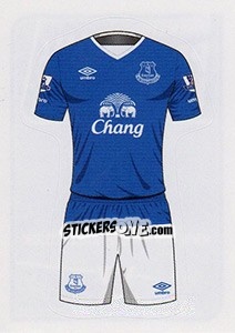 Sticker Home Kit - Premier League Inglese 2015-2016 - Topps