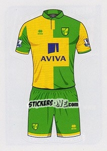 Sticker Home Kit - Premier League Inglese 2015-2016 - Topps