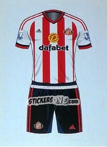 Sticker Home Kit - Premier League Inglese 2015-2016 - Topps